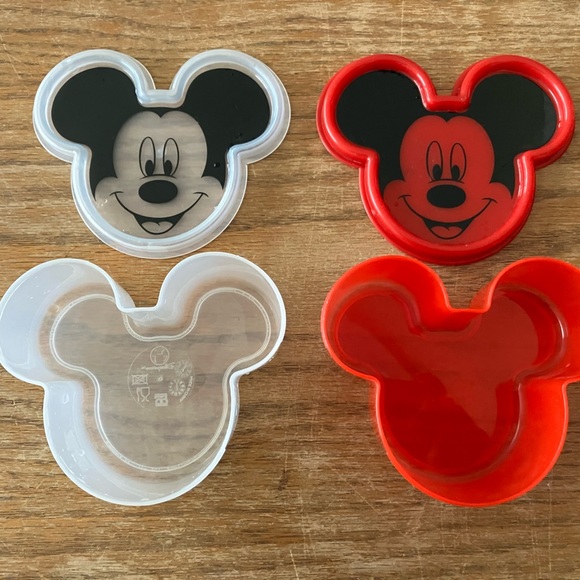 Mickey Mouse Snack Storage Containers - Picture 2 of 2